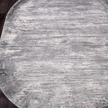 Ковер 04040G - GREY / GREY - Овал - коллекция ARMINA