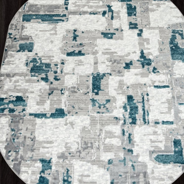 Ковер F288 - GRAY - Овал - коллекция PALERMO