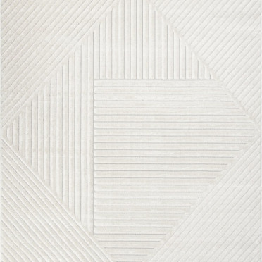 Ковер E132AW - CREAM / CREAM - Прямоугольник - коллекция JUNO