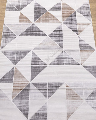 Ковер российский 22117-25354 Визион (PP Heatset Высокоплотный, серый)