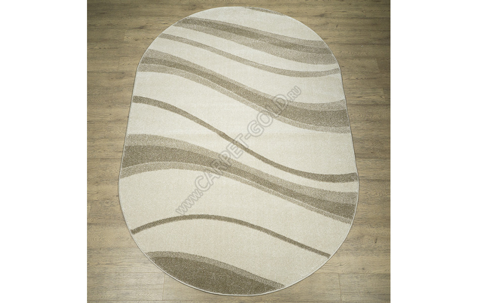 Ковер Веста ДИЗАЙН 46104 ЦВЕТ 45022 Oval шегги