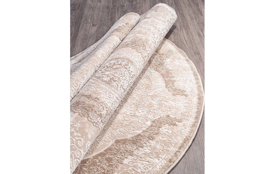 Ковер 03880B - BROWN / BROWN - Круг ARMINA