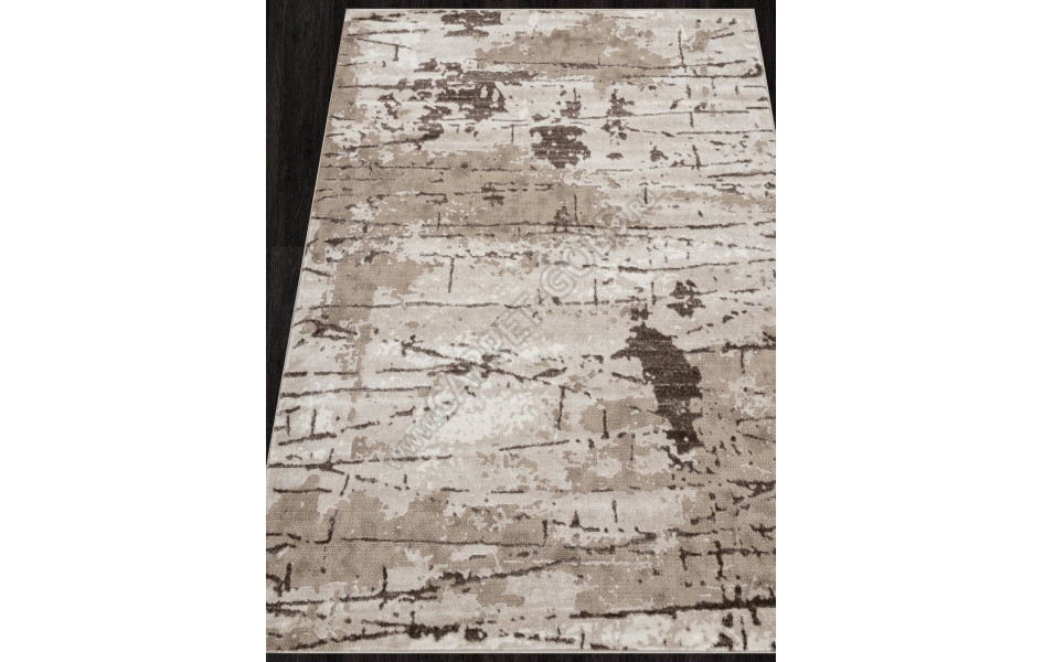 Ковер в стиле модерн F174 - BEIGE - Прямоугольник - коллекция ALABAMA