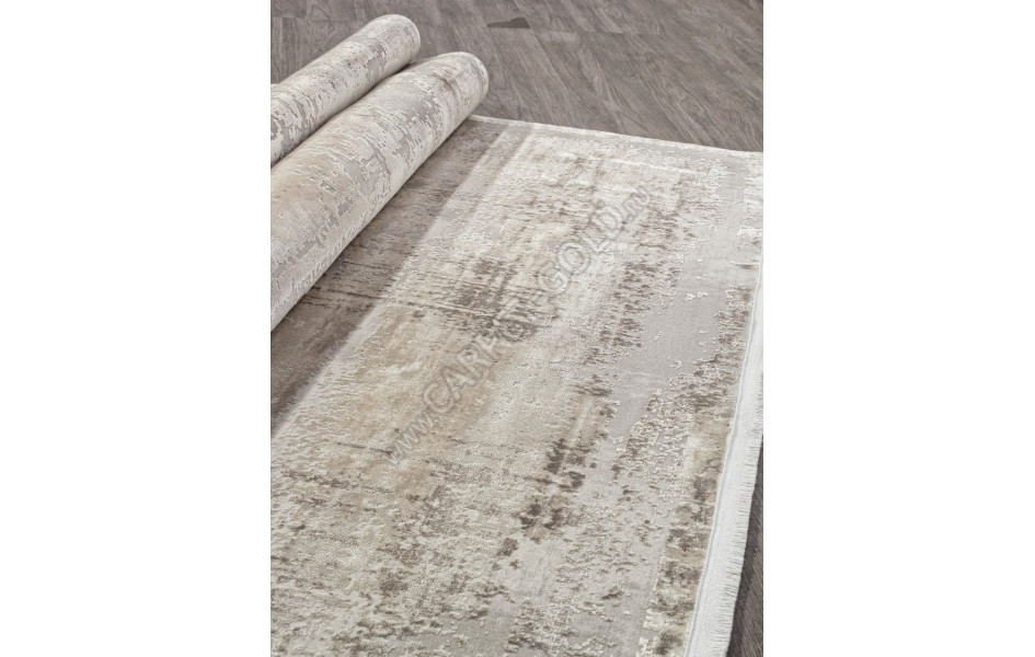 Ковер A156ASS - GREY / L.BEIGE - Прямоугольник - коллекция EMPEROS OLIMPOS